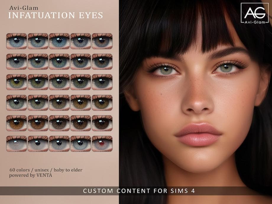 Скриншот мода Глаза Infatuation Eyes